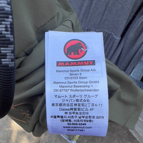 Mammut Realization Shorts 2.0 iguana green - Picture 9 of 16